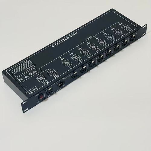8路光電隔離信號放大器為舞臺燈光傳輸賦能 DMX512分配器在燈光系統中的應用分析